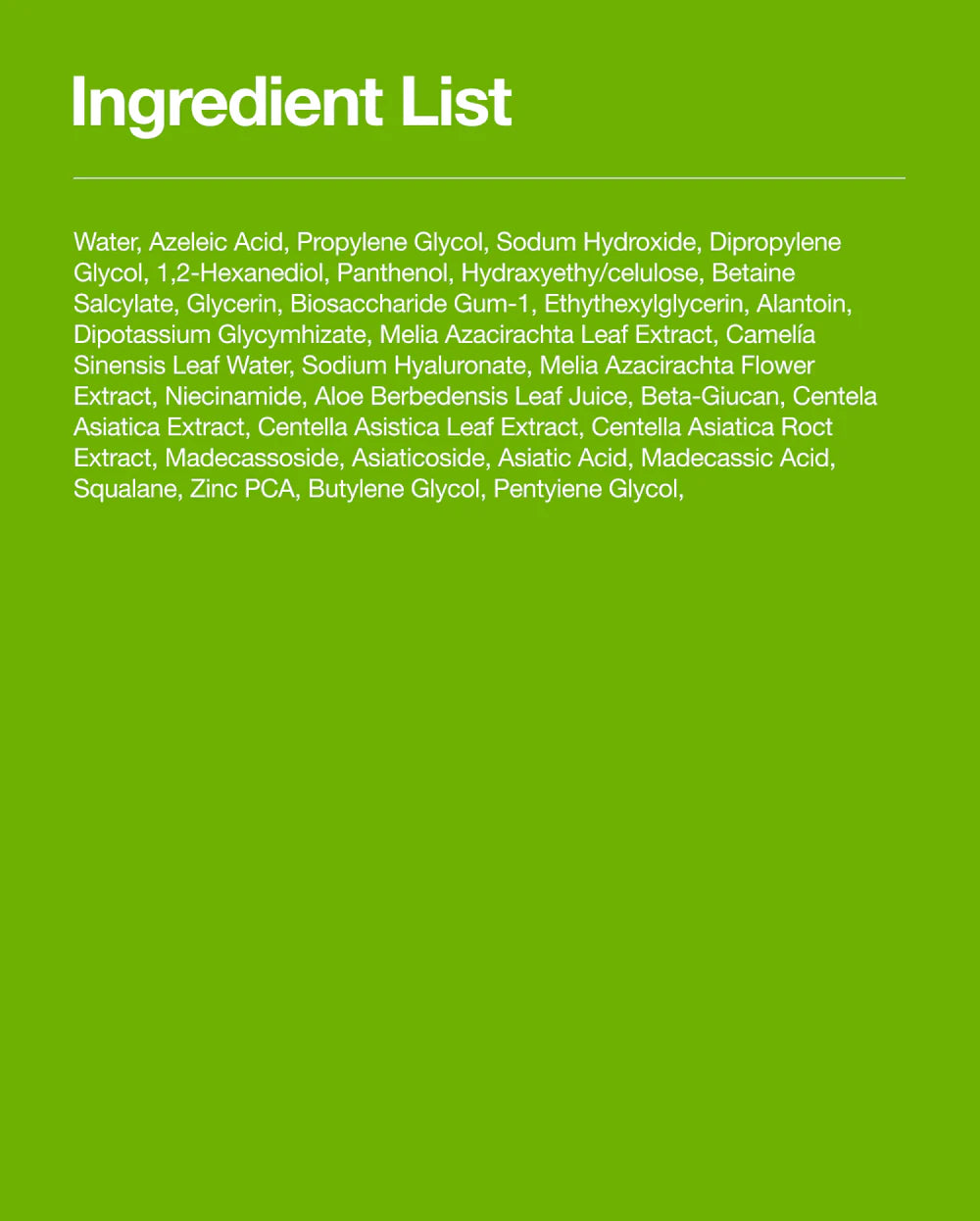Sérum Apaisant pour Rougeurs à l'Acide Azélaïque 10 et Hyaluron