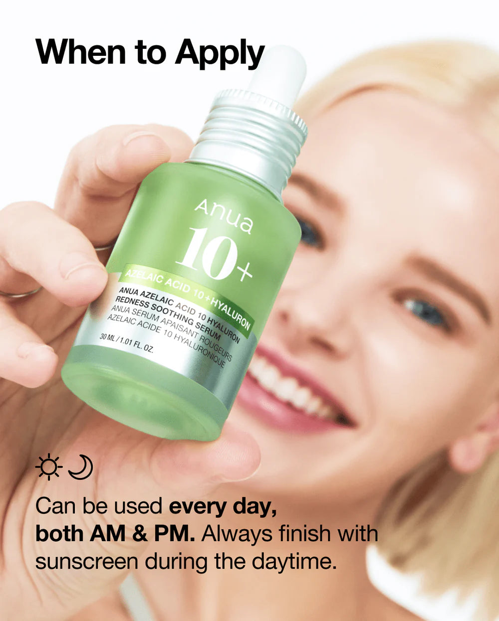 Sérum Apaisant pour Rougeurs à l'Acide Azélaïque 10 et Hyaluron