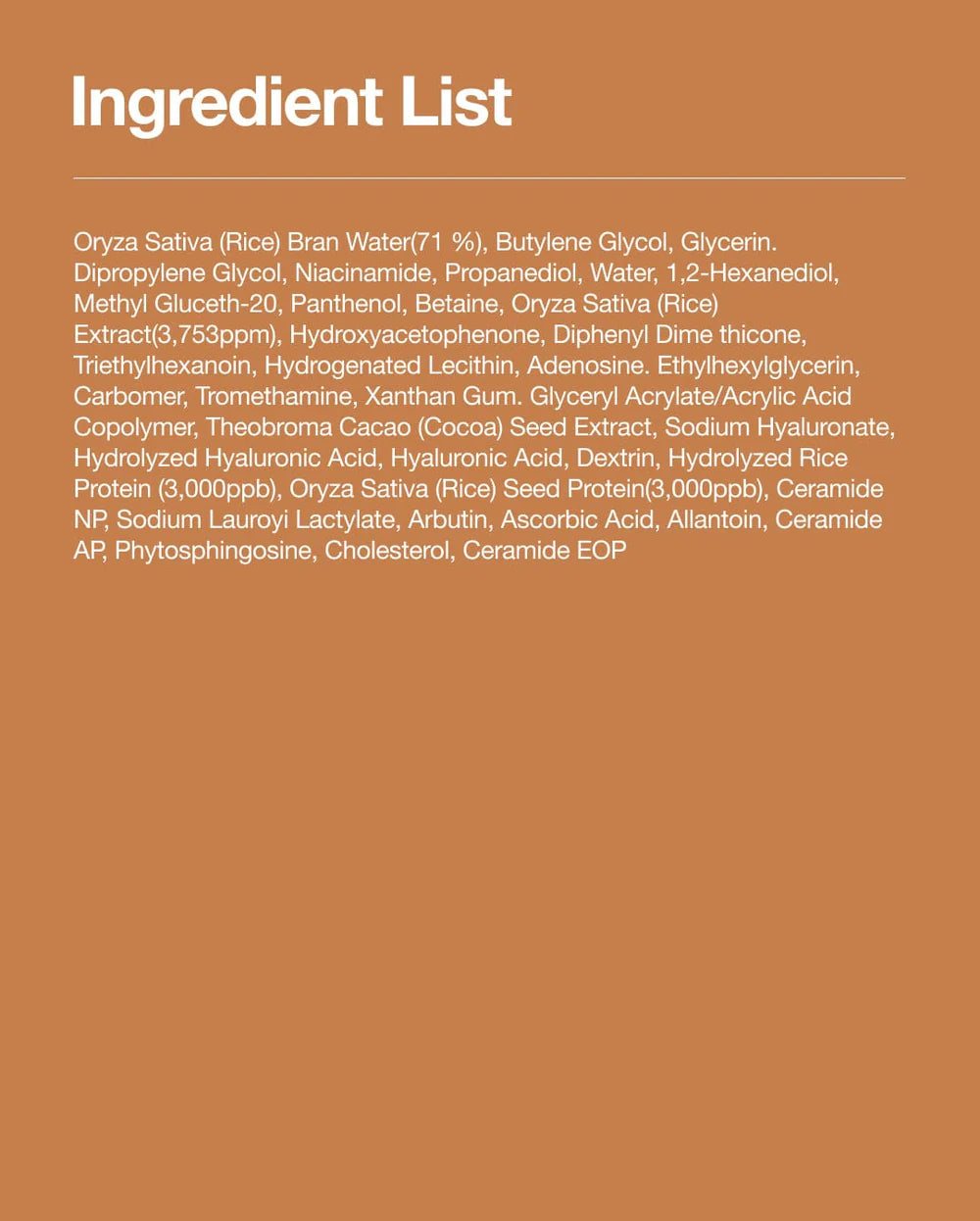 Toner Lait éclat Rice 70