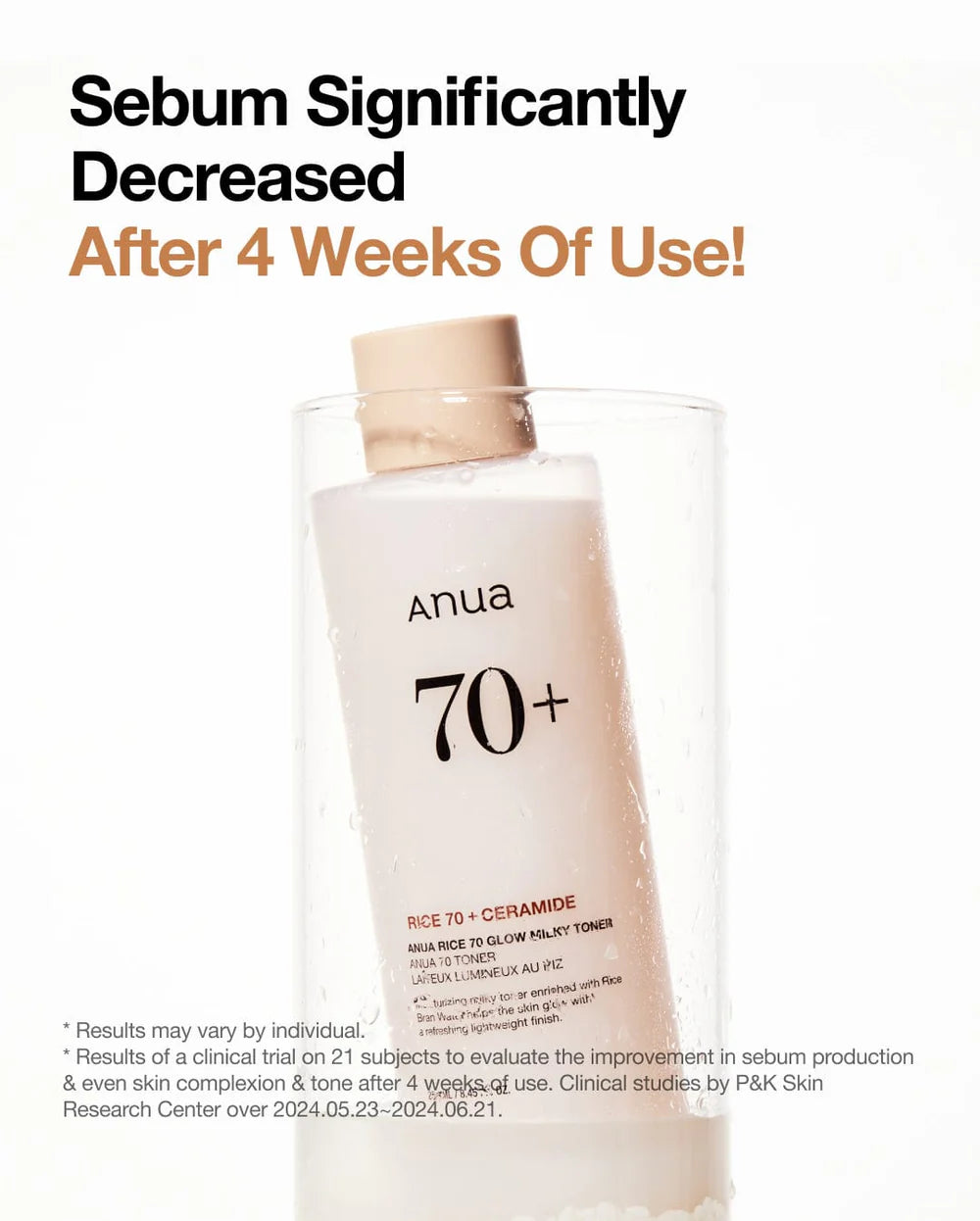 Toner Lait éclat Rice 70